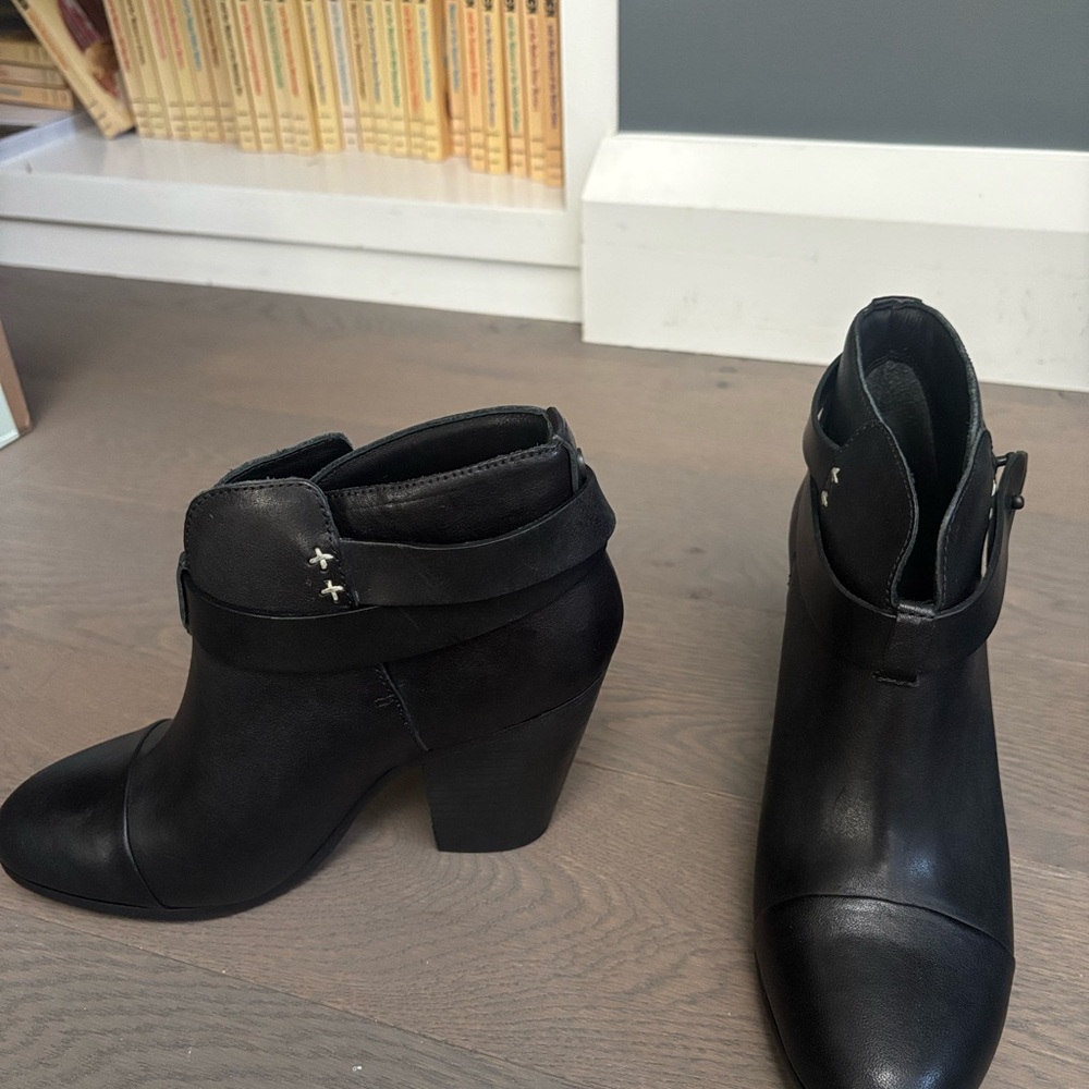 rag & bone Black Ankle Booties NEVER WORN
